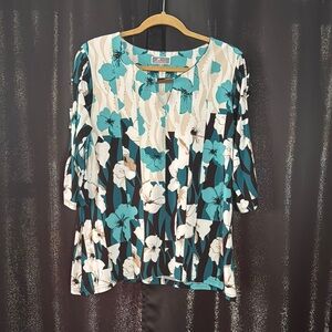 Floral Print Women's Top